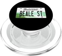 Beale St Tennessee License Plate PopSockets PopGrip for MagSafe