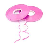 Bealif 2 Rolls Pink Ribbon for Birthday, 5mm Baby Pink Curling Ribbon 50m/roll String for Gift Wrapping Flower Crafts Birthday Festival Wedding Engagement Christmas Decorations