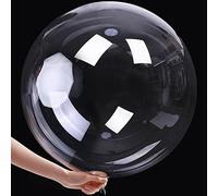 Bealif Huge Bobo Balloons, 10 Pcs Balloon Pack 36 Inch Clear Balloons, Bubble Transparent Balloons Fillable for Photo Shoot Birthday Party Wedding Engagement Baby Shower Anniversary Decoration