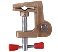 Beam Clamp for Threaded Wire Ring, 4x2 Inch Ground Clamp, Reliable Sturdy Ground Rod Clamp, Multifunctional Grounding Clamp for Electrotechnical Engineer, Beam Clamp