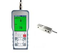 Beam Load Cell Sensor with Digital Force Gauge,Test the Pressure Tension Gravity Sensor 200KG 300KG 500KG 1T 2T 3T(2T and Indicator)