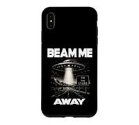 BEAM ME AWAY Ufo Alien Abduction Sci Fi Space SpaceShip Case for iPhone XS Max
