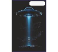 Beam Me Up! Night Visitor.: Retro Sci-Fi Spaceship Journal