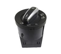 Beam Selector Compatible with VW for Golf 1998 1999 2000 2001 2002 2003 2004 2005 2006 for Passat 1997-2005 Car Chrome Trim Head Light Switch