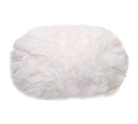 BEAMARKER Faux Fur Yarn White Fluffy Super Soft Chunky Bulky Eyelash Yarn 1 Skein Polyester 63.43 Yards Imitation Mink Wool for Knitting Coat Blanket Crochet Weaving DIY Clothes Craft