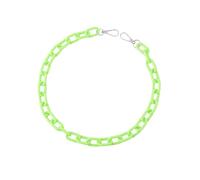 BEAMARKER Hip Hop Jeans Pants Chain 25.2in Green Resin Chunky Body Chain with Alloy Clasps Punk Goth Waist Accessory for Women Men Jeans Pants Skirt Wallet Streetwear Clubwear Festival Styling