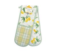 Beamfeature Country Club Lemons Double Oven Gloves (Lemons)