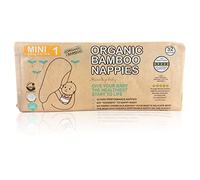 Beaming Baby Organic Bamboo Nappies Size 1 (2-6 kg 32 nappies)
