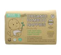 Beaming Baby Organic Bamboo Nappies - Maxi - Size 3 - Pack of 26
