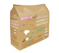 Beaming Baby Organic Bamboo Nappies Size 4 24 Pack