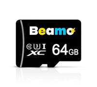 Beamo Preloaded 64GB Raspberry Pi OS MicroSD Card - Ready to Boot, No Flashing Needed - U3 Class 10 - for Raspberry Pi 5, 500, 400, 4B, 3B+, 3 Zero 2 W & Compute Module - 64-Bit OS Preinstalled