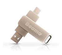 Beamo Windows 11 Bootable USB Flash Drive, 16GB, Installation and Repair Drive for Windows 11, UEFI and Legacy Boot Compatible, No TPM or Secure Boot Requirement, USB-A and USB-C Compatibility