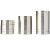 Beamount THIM3 Thimble Bar Measures Bundle Set, Stainless Steel, Silver, 10 x 10 x 5 cm