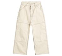 Beams Boy Women's Double Knee Painter Jeans Ivory