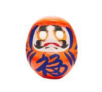 BEAMS JAPAN Lucky Charm Doll Dharma Orange One Size
