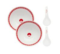 BEAMS JAPAN Ramen Gift Set White/Red