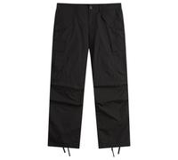 BEAMS Men's Big 6 Pocket Cargo Pants Black Large
