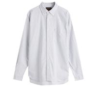 Beams Plus Men's Button Down Candy Stripe Shirt Blue
