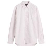 Beams Plus Men's Button Down Candy Stripe Shirt Wine