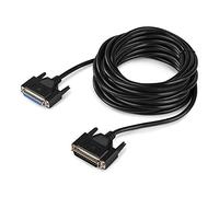 beamz 10m ILDA Laser Light Cable - Male to Female DB25 Connector, 25-Pin for Laser Control Systems, DJ Disco Events, Show Lighting, DMX Lighting, Professional Laser Display