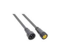BeamZ CX21-10 Power Extension Cable 10m IP65 Waterproof Outdoor Lighting Extension for Professional Tronios IP Units and Wall Washers, 3x1.5mm Conductor, 8.5mm Diameter