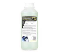 BeamZ 1L Eco Light Green Smoke Machine Fluid - Water-Based Fog Juice Liquid Bottle for DJ Events, Disco Effects, Halloween Parties, Non-Toxic Standard White Smoke Output