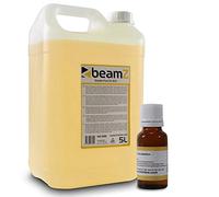 BeamZ 5 Litre Eco Smoke Machine Fluid with Mint Fragrance 30ml, Low Density Long-Lasting Fog Effect Fluid for DJ Disco Lighting, Halloween & Stage Events, Non-Toxic Biodegradable Formula