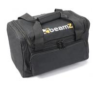 beamz AC-126 Protective Lighting Soft Case Equipment Bag with Padding, Secure View Window, Portable Storage for DJ Disco Stage Lights & Accessories, 355 x 205 x 200mm Internal Dimensions