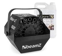 Beamz B500 Bubble Machine with 5L Fluid, Professional Bubble Maker for DJ Events, Parties, Kids' Birthdays, Weddings, Easy-to-Use DJ Equipment for Adults and Children