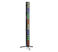 BeamZ BBB243 Battery Powered Wireless LED Light Bar - RGB Colour Mixing LED Wall Washer with Wireless DMX and Rechargeable Battery for Venues, Events and Stage Uplighting