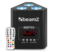 BeamZ BBP93 Battery Uplighter Wireless 30W RGBW LED Par Light