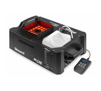 beamz Blaze1200 Vertical Smoke Machine, 1200W, RGBA LED Lights, DMX | 2.8L reservoir, LCD control panel, wireless remote, vertical & horizontal
