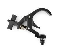 beamz BSC50B Self-Locking Lighting Clamp, 50kg Capacity - Durable Black Clamp for Pole, Tube, and Trussing System Secure Mounting, Lighting Clamps, Truss Clamps, Clamp, Clamp For Trussing