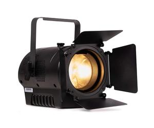 beamz BTK050Z-5 Mini Fresnel Stage Light with Zoom 2x 50W Cool/Warm White LED, 2700-6500K, CRI 92, DMX Control, Theatre & Studio Lighting Effects