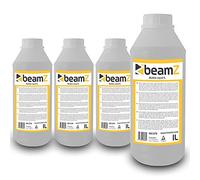 beamz Bubble Machine Fluid 4L Set - Professional Bubble Liquid Solution for Events, Parties, Weddings & DJs Non-Toxic Formula for Continuous Bubbles - 4 Pack of 1L Bottles