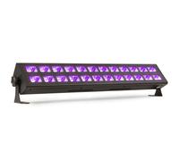 Beamz BUV2123 LED UV Bar Light with 24x3W LEDs, High-Intensity Blacklight for DJ, Halloween, Special Effects, Wall Lighting, UV LED Bar for Parties and Events