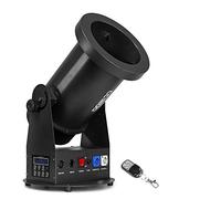 beamz CC1200 Confetti Cannon Launcher Machine, DMX, Wireless Remote | Quiet fan operation, LCD display, Timer, weddings parties stage events