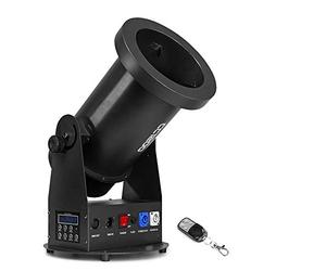 beamz CC1200 Electric Confetti Cannon Launcher Machine with Quiet Fan Operation, DMX Control, Timer & LCD Display for Weddings, Parties & Stage Events