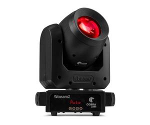 beamz Cobra 100H Moving Head Beam Light with Prism Gobo Wheel Shake Effect - 100W High Intensity White LED