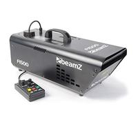 beamz F1500 DMX Haze Machine Professional 1500W Hazer with Wired Remote Control, Timer, Thermostatic Heating & 1200ml Tank for Stage, DJ & Events