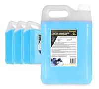 beamz High Density Smoke Fluid 4x5L Pack - Professional DJ Fog Machine Liquid Solution for Clubs, Parties and Events, Non-Toxic Water-Based Formula, Odourless and Residue-Free Performance