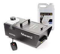 beamz ICE700 Low Lying Fog Machine with 5L Fluid, Ground Fogger with Dry Ice Smoke Effect, 700W Thermostatic Heater, Wired Remote, Halloween & Stage Special Effects for Parties & Events