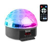 BeamZ JB60R LED Disco Ball - DMX Sound Activated Light for Parties