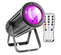 BeamZ Moon Flower 2.0 DJ Light Effect with DMX & Remote Control, RGBAW LED Disco Lighting for Mobile DJs, Clubs, Bars & Home Parties