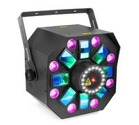BeamZ MultiBox 100W RGBWAP DJ Light Effect with Strobe and Laser for Parties