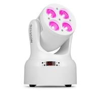 BeamZ NOVA420-WH Moving Head Wash Light with 4x 20W LEDs - DJ & Stage Lighting