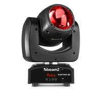 BeamZ Panther 85 Moving Head Beam Light - 80W DJ Lighting with RGBW Colors