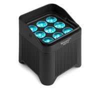 beamz Pro BBP48 Wireless Uplighter - 9x 12W RGBAW-UV LEDs, Battery Powered Uplighter, 18H Operation, IP65 Weatherproof Lighting, Wireless DMX, App Control, Battery Par Light for Indoor/Outdoor Events