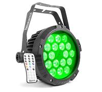 BeamZ PRO BWA418 Waterproof LED Par Can Light IP65-18x12W RGBW Colour Mixing - Architectural Lighting LED Wash Lights for Outdoor Events & Stage Illumination