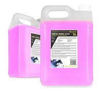 beamz Professional ECO Smoke Fluid Bundle - 3 x 5L High-Performance Fog Machine Liquid, Non-Toxic Pink Fluid Solution for DJ, Disco, Events, Parties & Stage Atmospherics